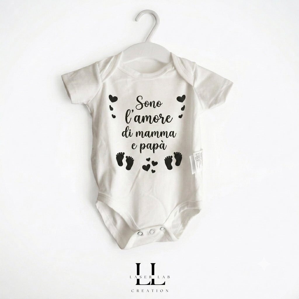 Body Personalizzato – Stampa in Vinile o Carta Transfer