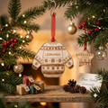 Ornamento natalizio maglioncino in legno personalizzato