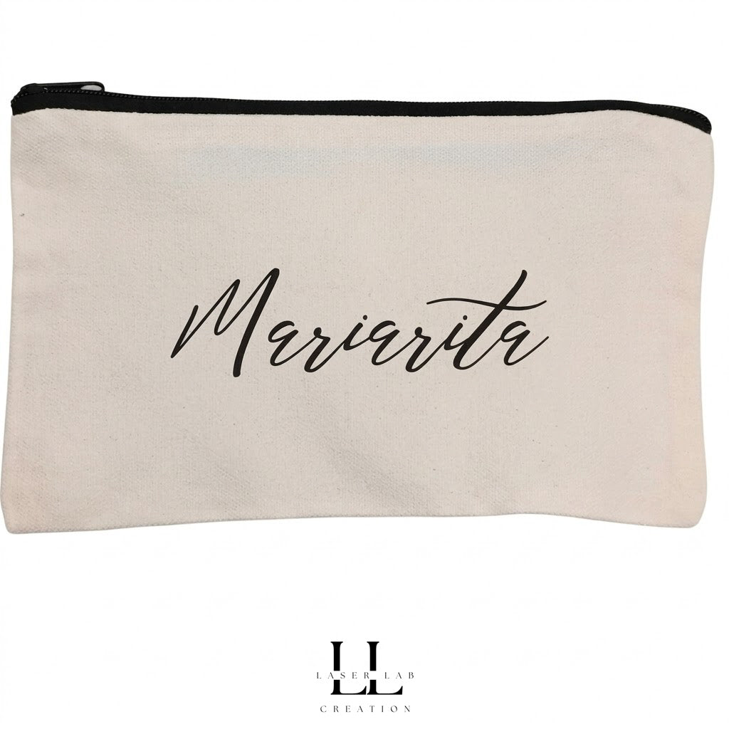 Pochette personalizzata con stampa e nome