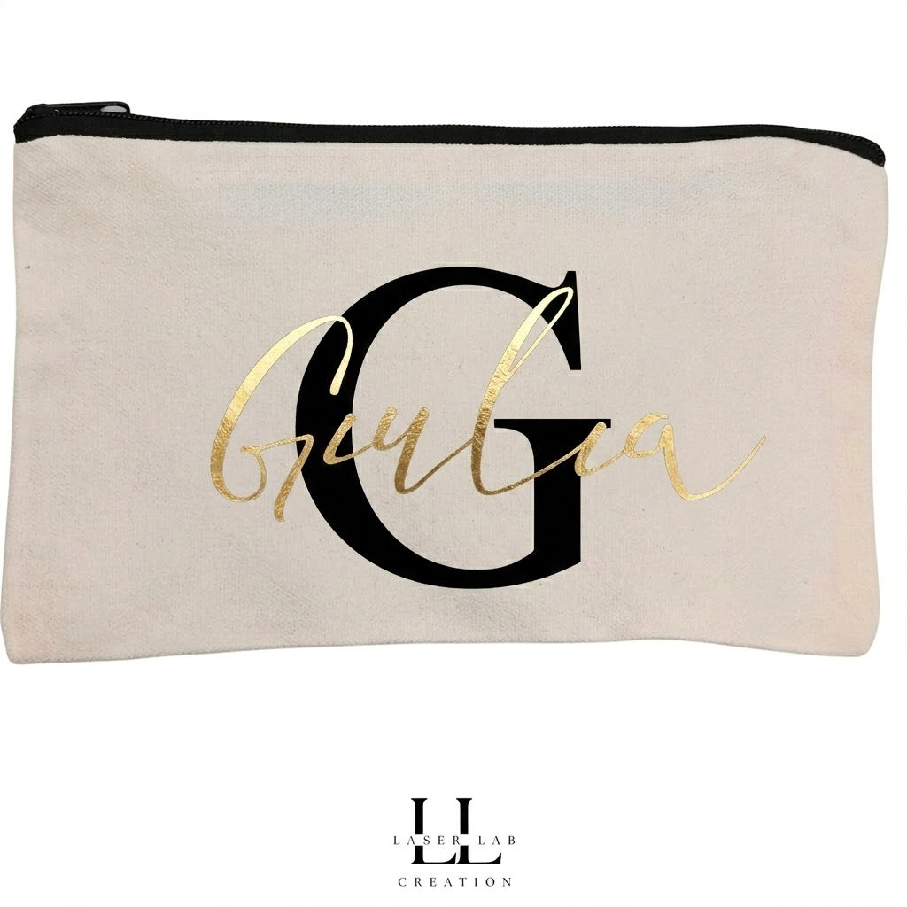 Pochette personalizzata con stampa e nome