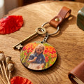 Portachiavi in legno personalizzato con foto