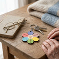 Portachiavi in legno personalizzato per la Festa dei Nonni