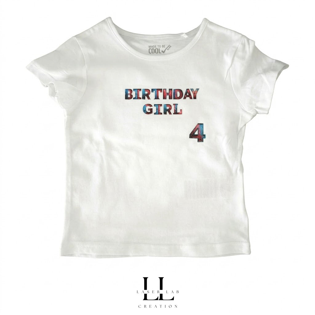 T-Shirt personalizzata in cotone con stampa